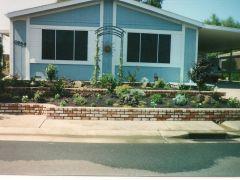 brick planter