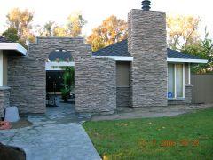 ledgestone facade