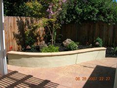 other corner retaining wall