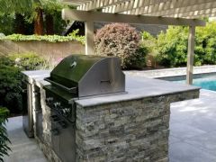 bbq side view
