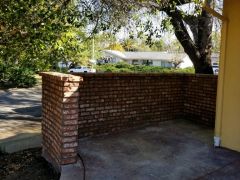brick courtyard recent