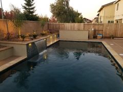 natomas pool with night lighting 2