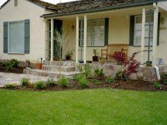 Nieto stairs  porch and walk in three rivers stone