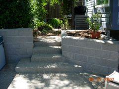 block wall