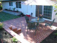 brick patio