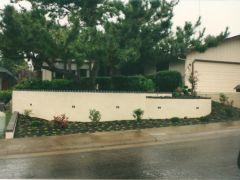 large entry courtyard