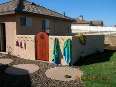 pool courtyard