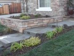 stairs with boulders embedded