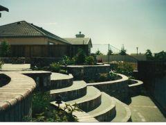 steps with bricks